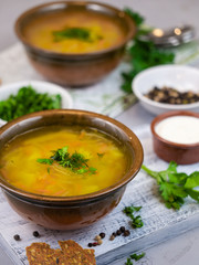 bowl of vegetable soup