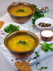 bowl of vegetable soup