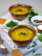 bowl of vegetable soup