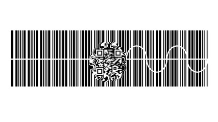 evolution barcode to qrcode