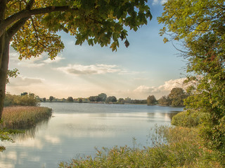 Obraz premium Marsworth Reservoirs