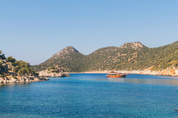 Fototapeta premium Inonu Bay, Kas, Antalya, Turkey