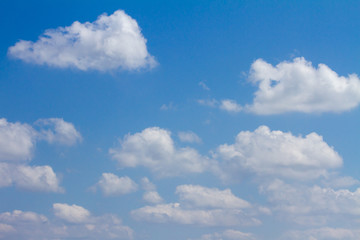 青い空と白い雲