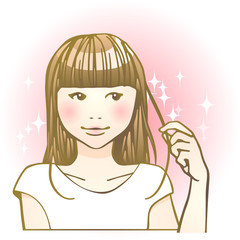 ビューティヘア女子