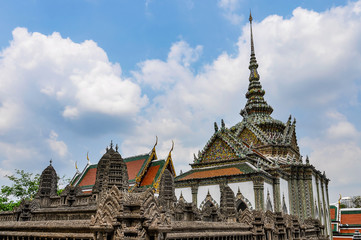Fototapeta premium Emerald Temple in Grand Palace, Bangkok, Thailand