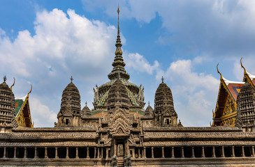 Emerald Temple in Grand Palace, Bangkok, Thailand