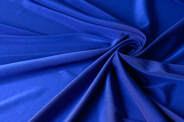 abstract blue background texture shiny fabric silk