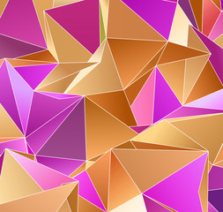 triangular  background