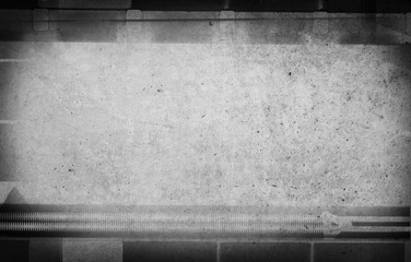 Grunge scratched dirty film strip background with space for text