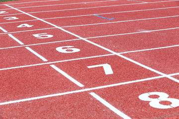 Beautiful runway, in track and field