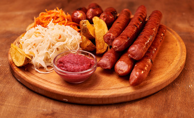 sausage and sausages