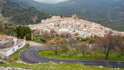 Zuheros, castle and village. Cordoba, Spain
