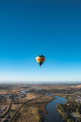 Napa Valley Hot Air Balloons on Vineyards