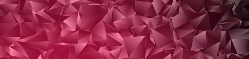 Fototapeta premium Triangular 3d, modern background