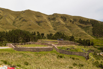 Puca Pucara fortress, cusco, peru