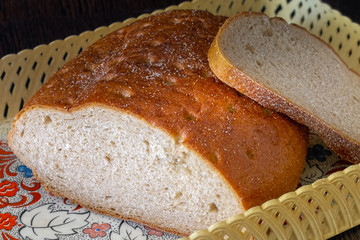 Bread in breadbasket