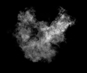 smoke steam fog air background shape black