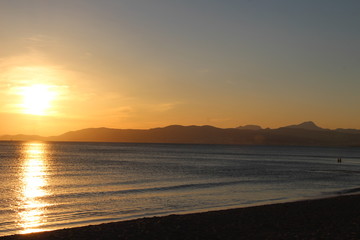 Sonnenuntergand an der Playa de Palma