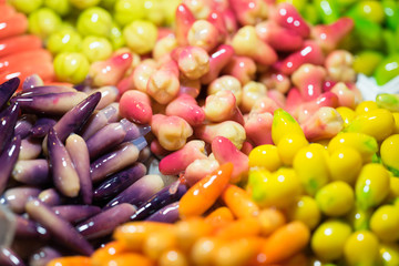 Thai khanom luk chup candy