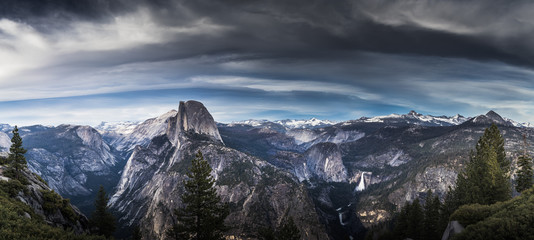 Obraz premium Pano Half Dome
