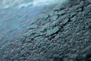 Frozen Ice texture on a glass