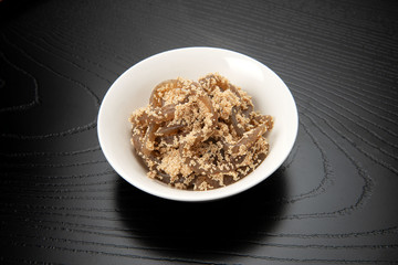 鱈の子和えこんにゃく 