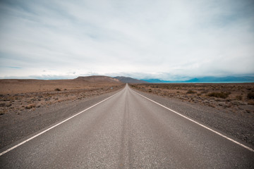 road in the desert