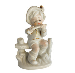 Porcelain figurine of a boy