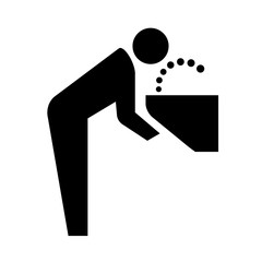 水飲み場のマーク