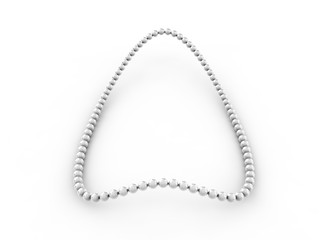 White Pearl Marbles - 3D Rendered