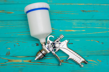 Professional spray gun.
