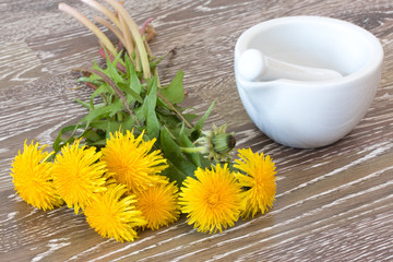 hawkbit with mortar and pestle