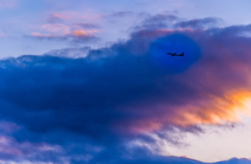 ´Nas nuvens...