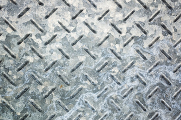 metal diamond plate in gray color