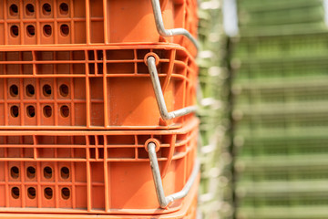 basket in stack