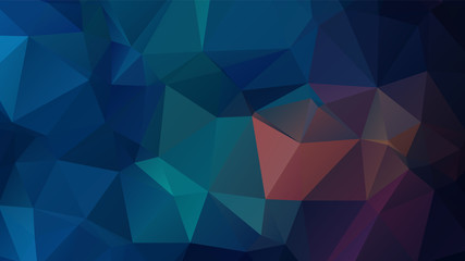 Abstract Color Polygon Background Design, Abstract Geometric Origami Style With Gradient