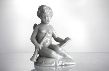 Angel playing a flute