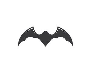 bat ilustration vector icon logo