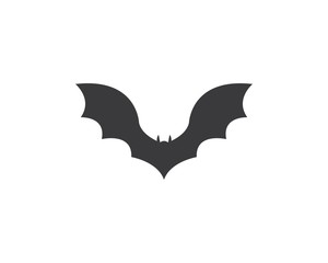 bat ilustration vector icon logo