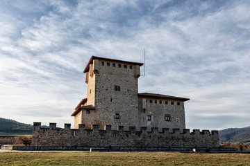 Fototapeta na wymiar medieval tower in spain