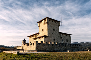 medieval tower in spain