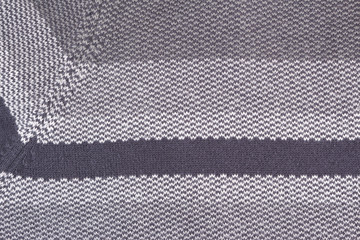 Striped knitted sweater texture