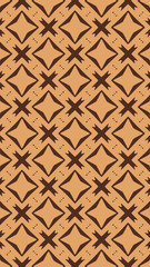 Ornate geometric pattern and abstract colored background