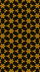 Ornate geometric pattern and abstract colored background