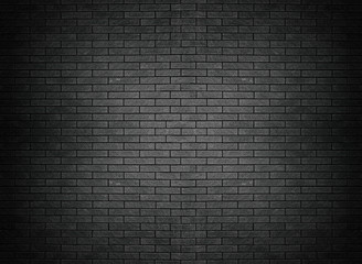 Black brick wall texture brick surface background wallpaper
