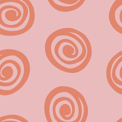 seamless background of decorative flowers