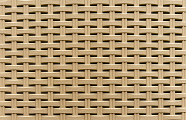 Texture of wicker plastic basket. Background for design and decoration.