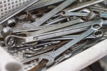 Wrench is a device intended for tightening the bolts firmly or to unplug it.