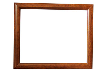 Frame on a white background. With place for your text.