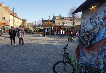 Christiania, Copenhagen Denmark - obrazy, fototapety, plakaty